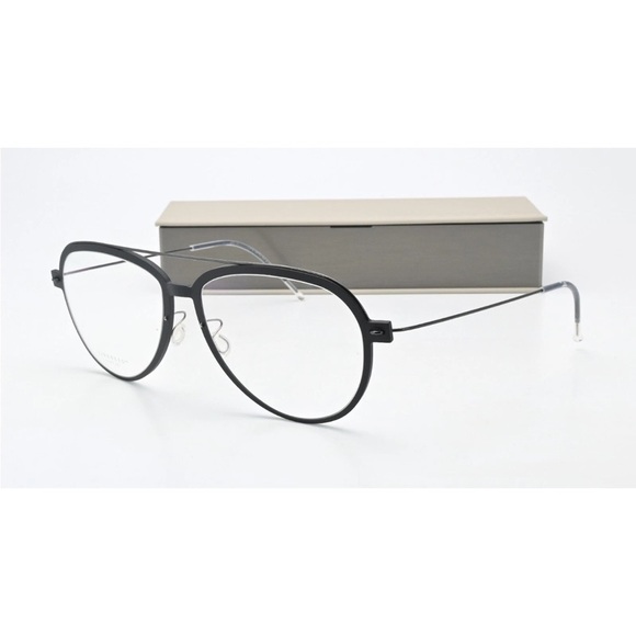 Lindberg Glasses Frame Now 6547 55-16 D16/PU9 TB 140 PU9 Titan Wire Black Coal - Picture 5 of 10